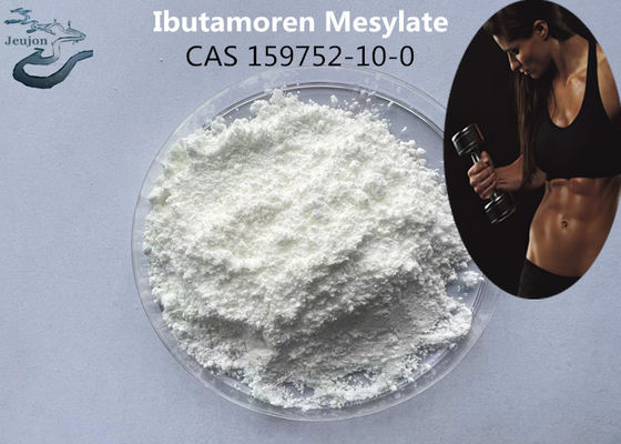 ผงยิม C28h40n4o8s2 Mk 677 Ibutamoren Mesylate Sarms ผงดิบ Cas 159752-10-0